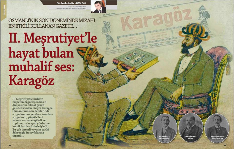 "II. Meşrutiyet'in Muhalif Gazetesi Karagöz" Makalesi, Türkiye Gazeteciler Cemiyeti Bursa Şubesinden ödül aldı. 